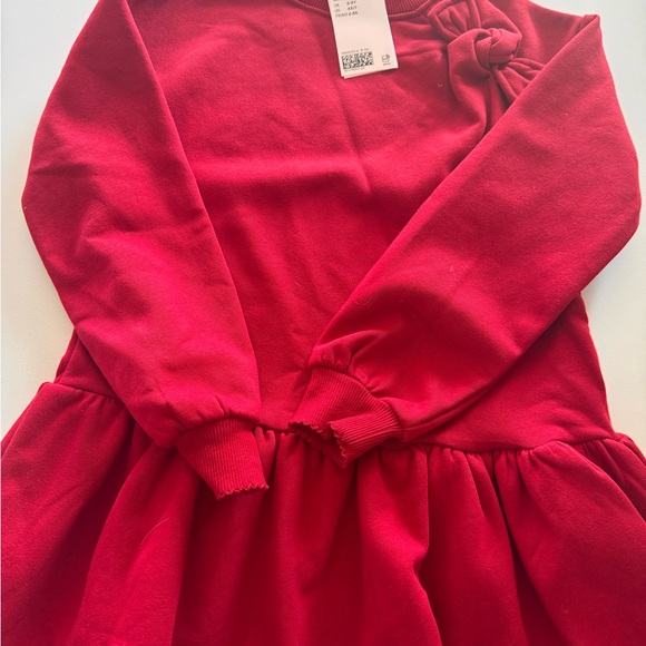 H&M Vibrant Red Kids Casual Dress - Picture 1 of 4